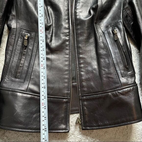 Mackage Jenny leather bomber jacket - Picture 16 of 16